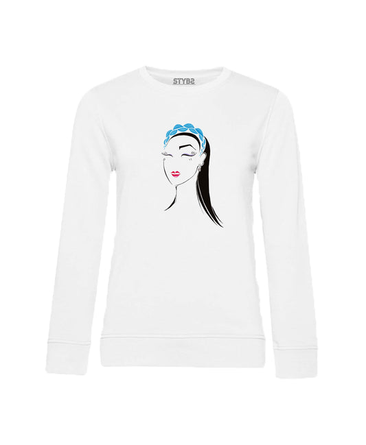 35 | Blue headband print